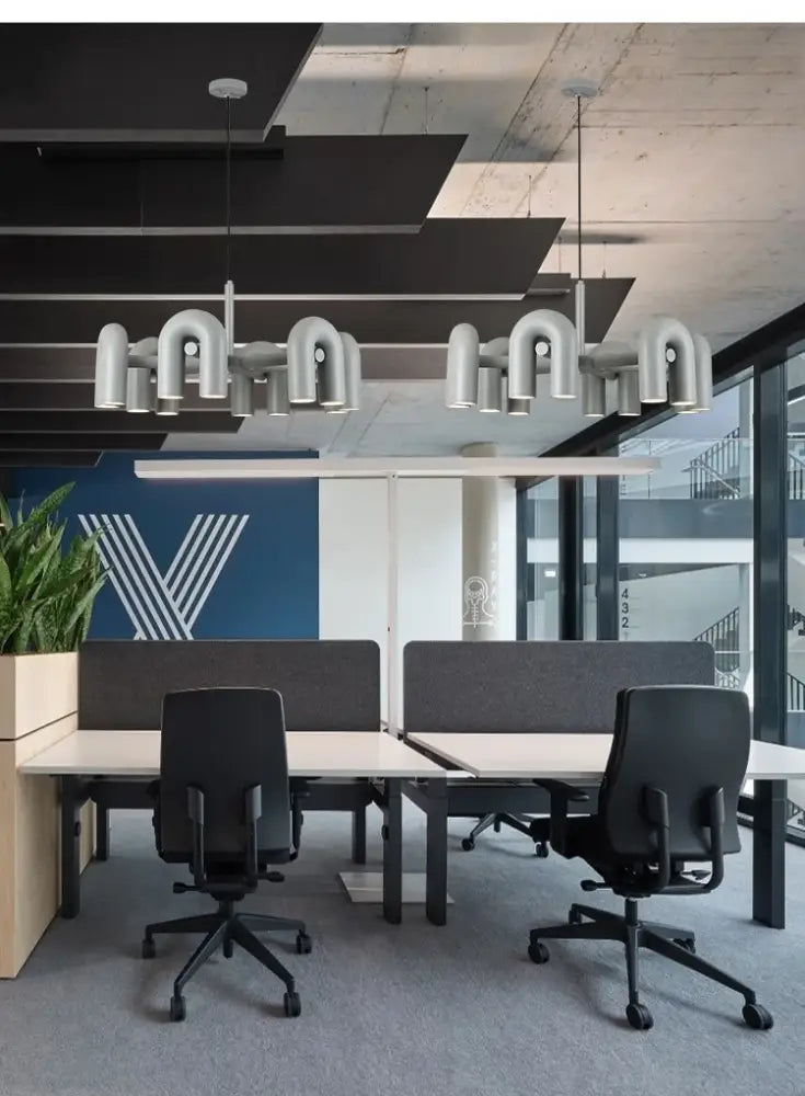 DecorBites™ Nordic U Shape LED Ceiling Chandelier