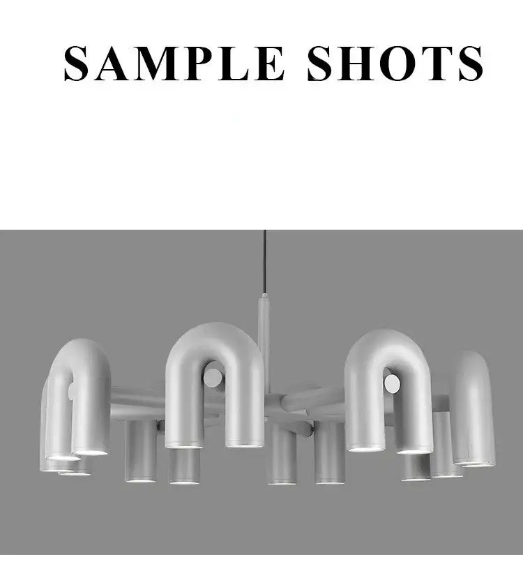 DecorBites™ Nordic U Shape LED Ceiling Chandelier