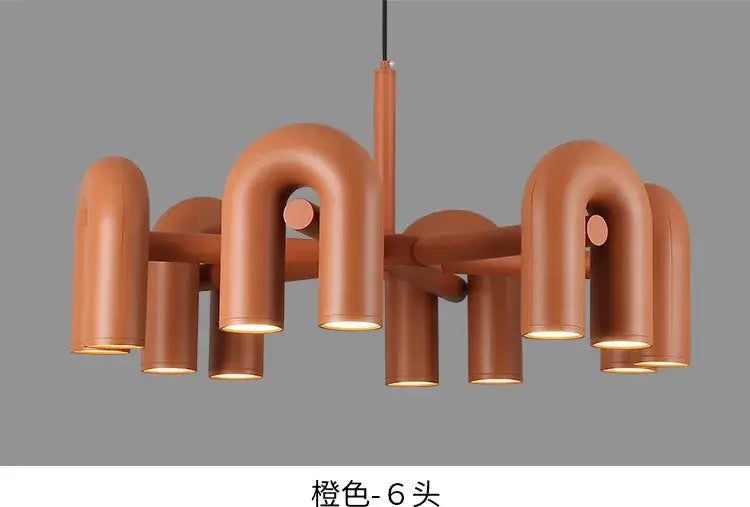 DecorBites™ Nordic U Shape LED Ceiling Chandelier