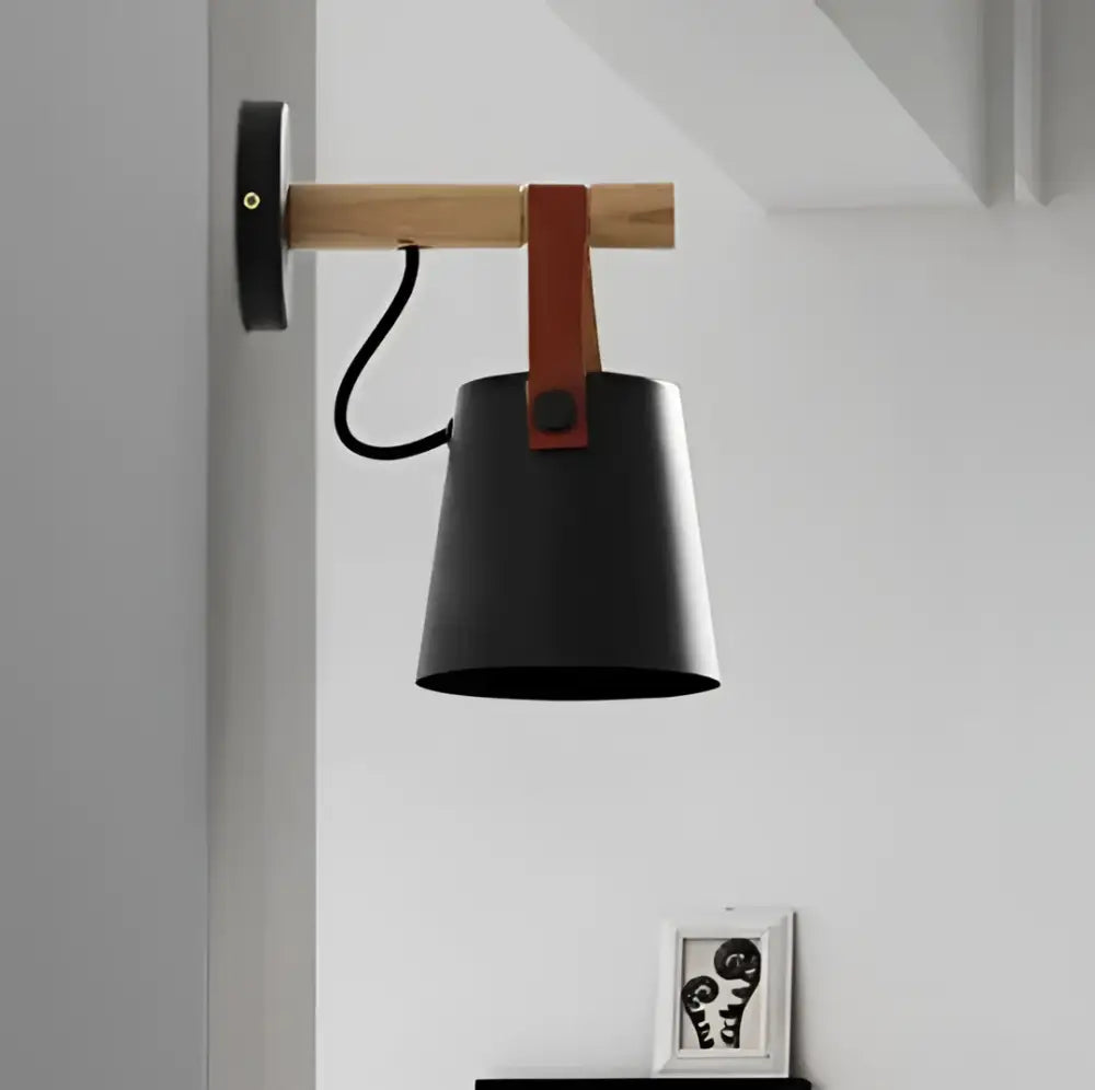 DecorBites™ Nordic Wooden Wall Lights