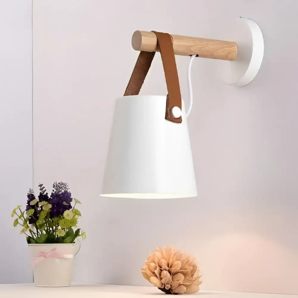 DecorBites™ Nordic Wooden Wall Lights