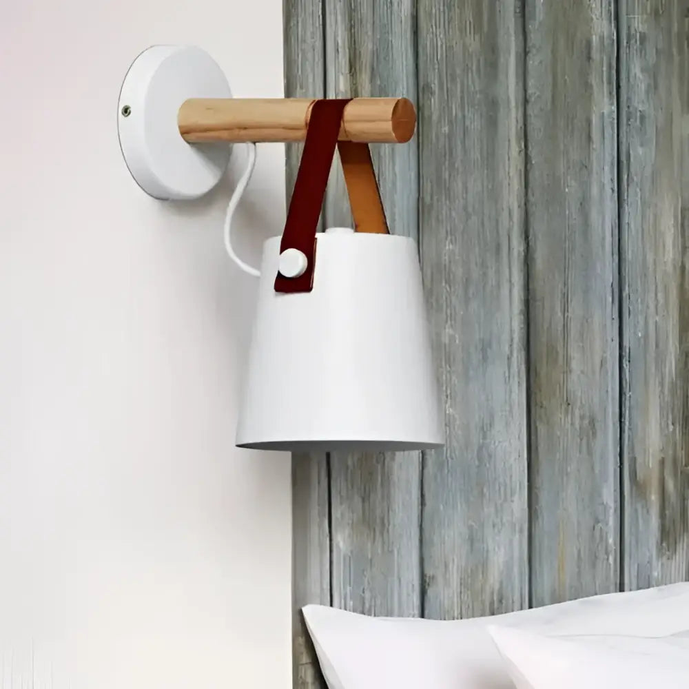 DecorBites™ Nordic Wooden Wall Lights