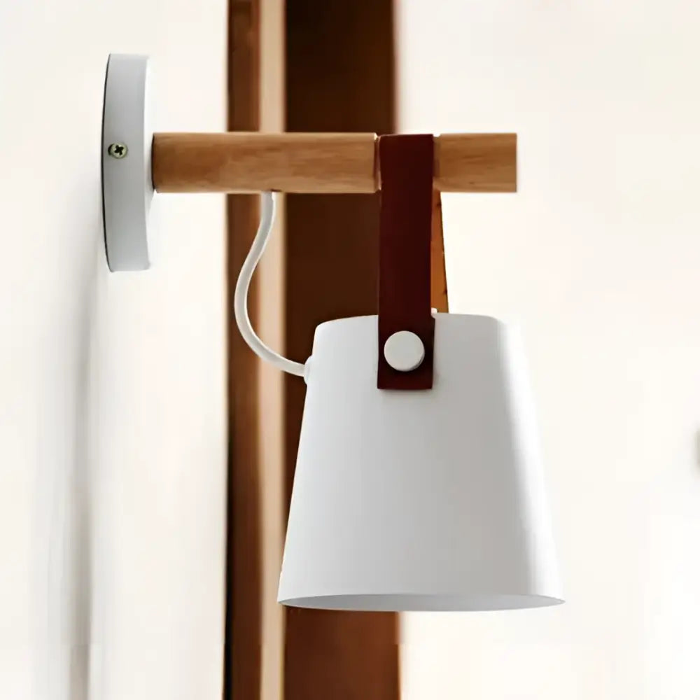 DecorBites™ Nordic Wooden Wall Lights