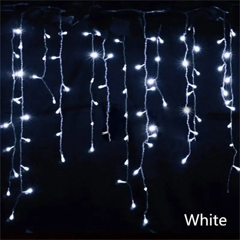 DecorBites™ Outdoor Christmas Waterfall Lights 5M Curtain String