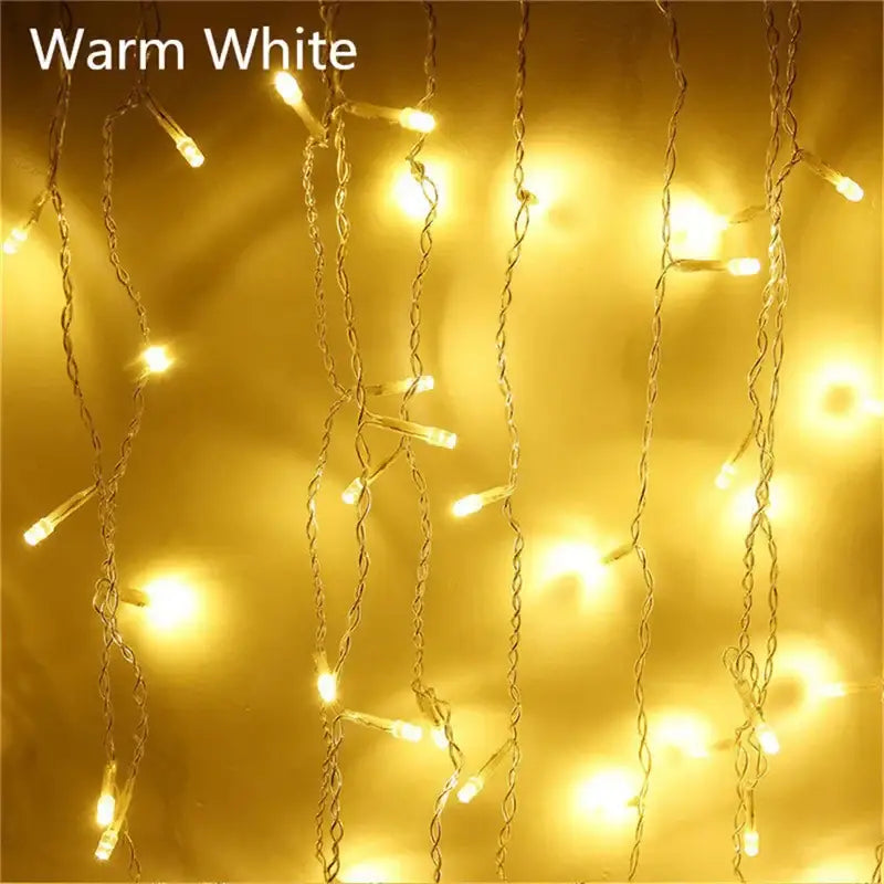 DecorBites™ Outdoor Christmas Waterfall Lights 5M Curtain String