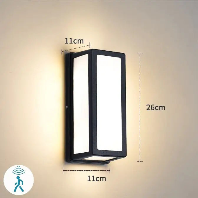 مصباح الشرفة الخارجي DecorBites™ LED يعمل بالحركة