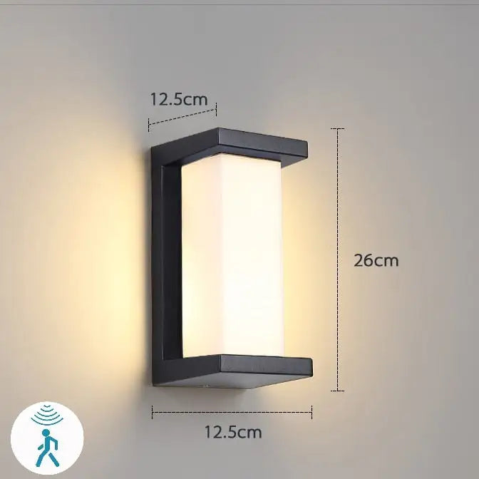 مصباح الشرفة الخارجي DecorBites™ LED يعمل بالحركة