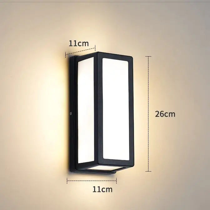 مصباح الشرفة الخارجي DecorBites™ LED يعمل بالحركة