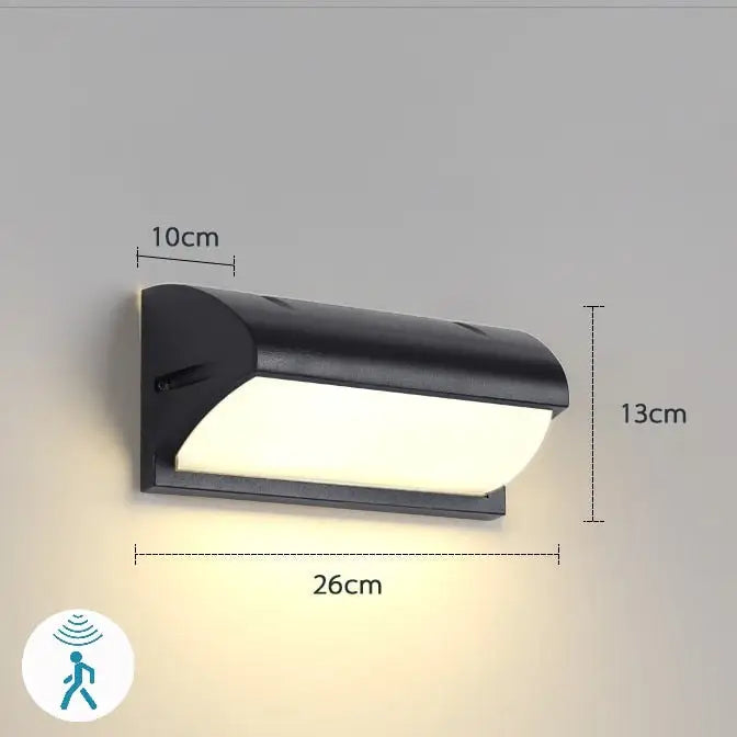 مصباح الشرفة الخارجي DecorBites™ LED يعمل بالحركة