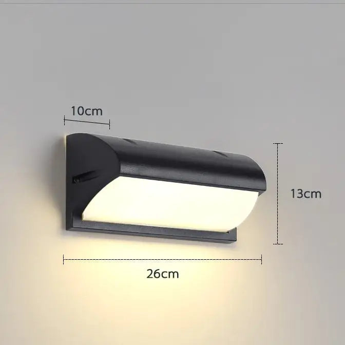 مصباح الشرفة الخارجي DecorBites™ LED يعمل بالحركة