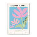 DecorBites™ Pastel Smile Flower Canvas Wall Art