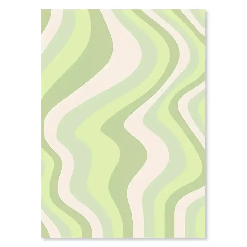 DecorBites™ Pastel Smiley Flower Wall Art Print