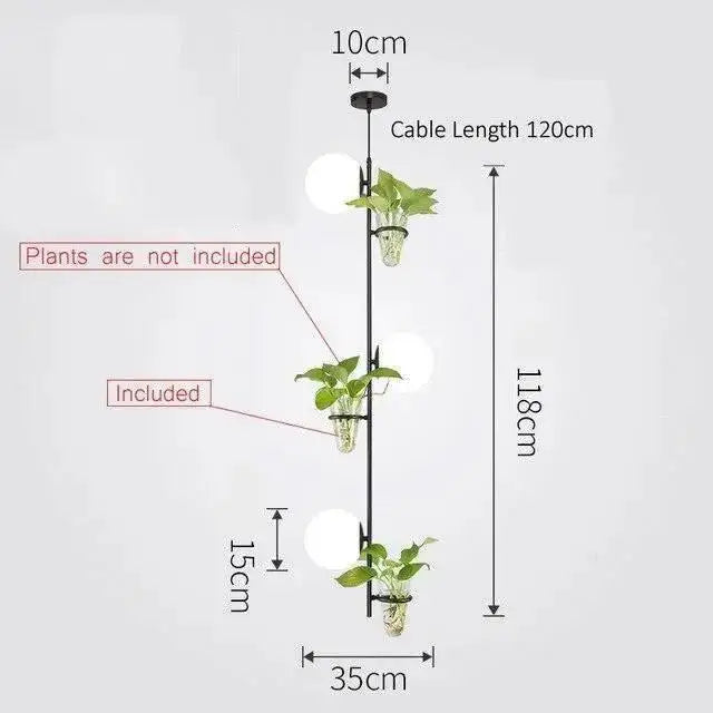 DecorBites™ Pendant Planter Light