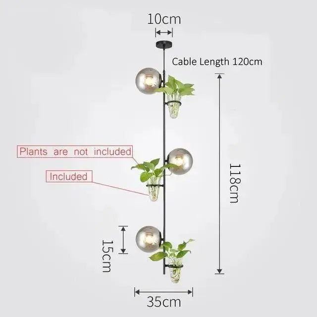 DecorBites™ Pendant Planter Light