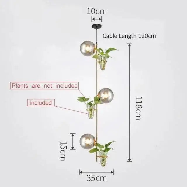 DecorBites™ Pendant Planter Light
