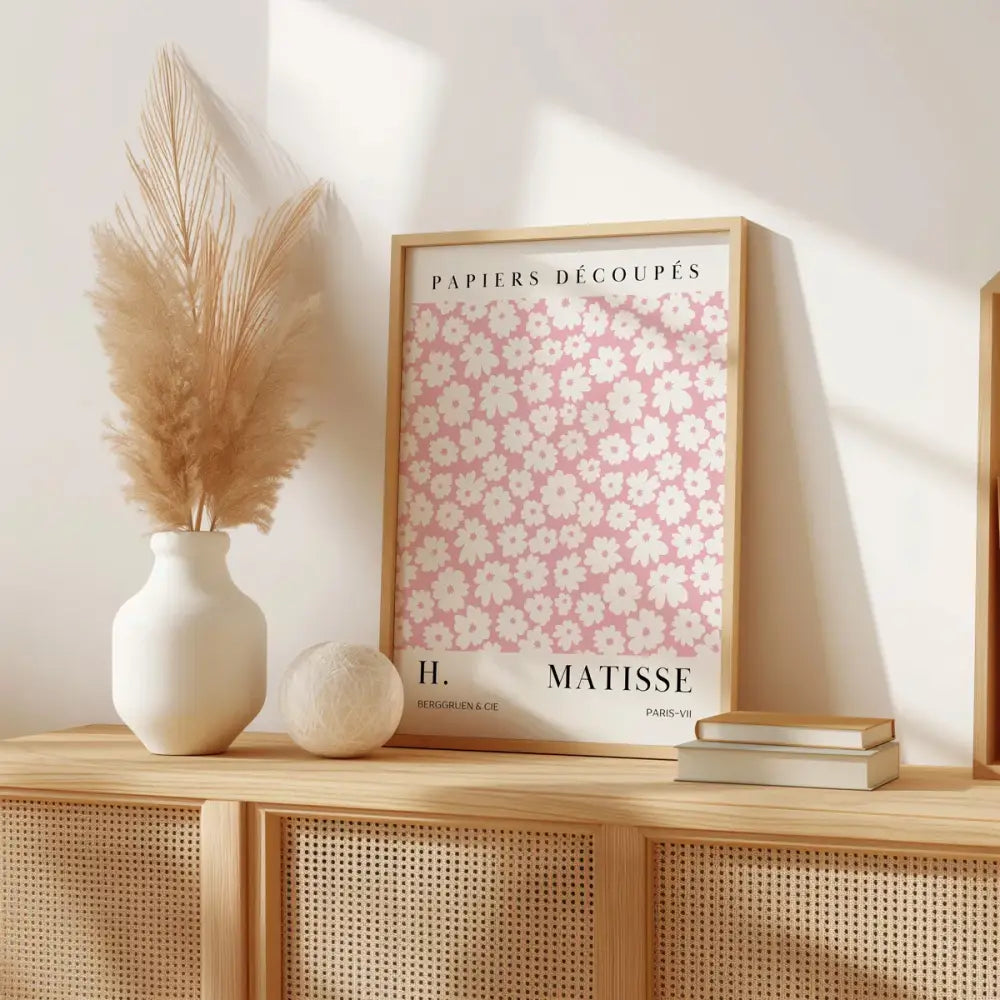 DecorBites™ Pink Abstract Sage Wall Art Set