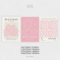 DecorBites™ Pink Abstract Sage Wall Art Set