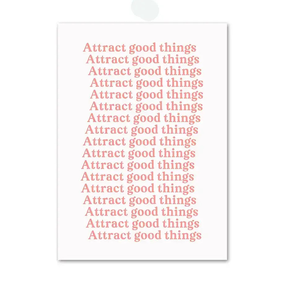 DecorBites™ Pink Angel Number Poster - Gallery Wall Art
