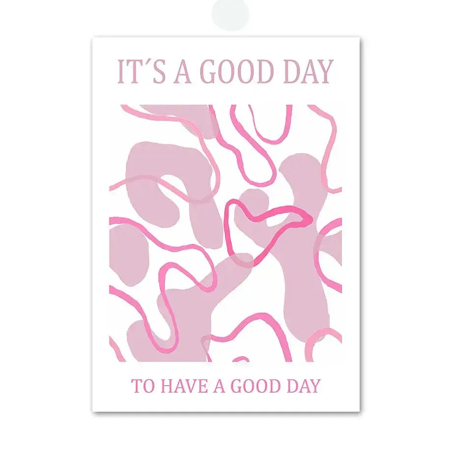 DecorBites™ Pink Angel Number Poster - Gallery Wall Art