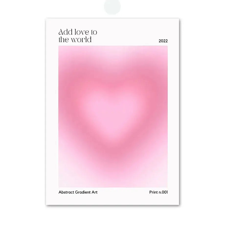 DecorBites™ Pink Angel Number Poster - Gallery Wall Art