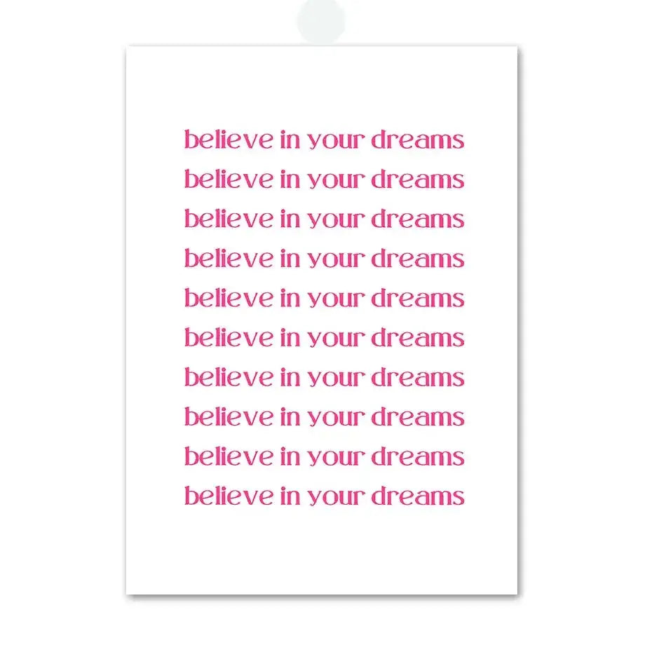 DecorBites™ Pink Angel Number Poster - Gallery Wall Art