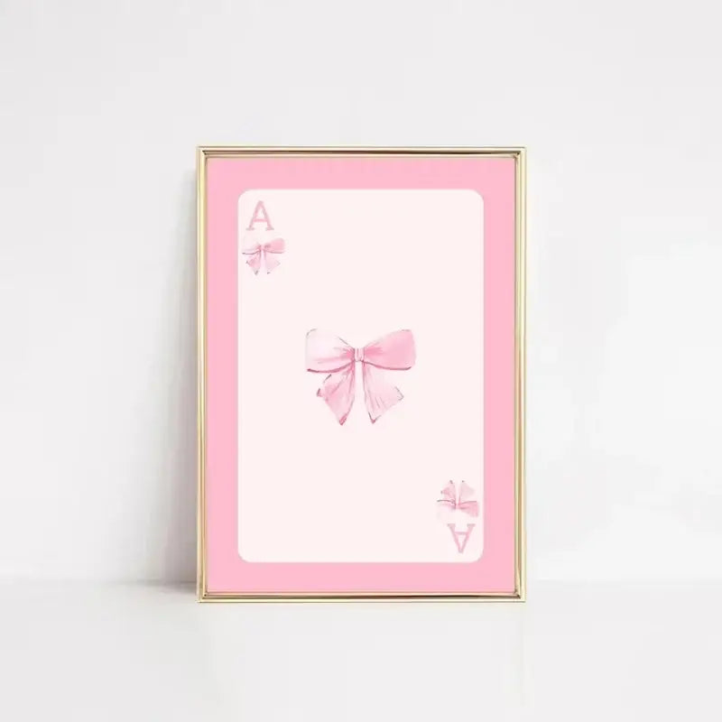 DecorBites™ Pink Bows Wall Art Set - 3 Pieces