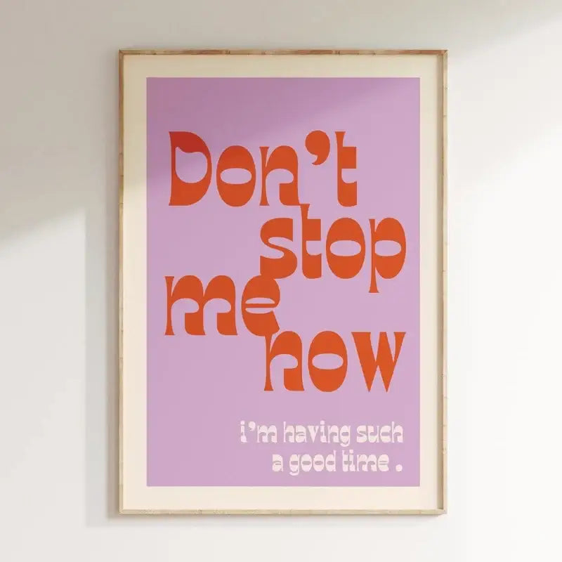 DecorBites™ Pink Music Lyrics Wall Art Canvas