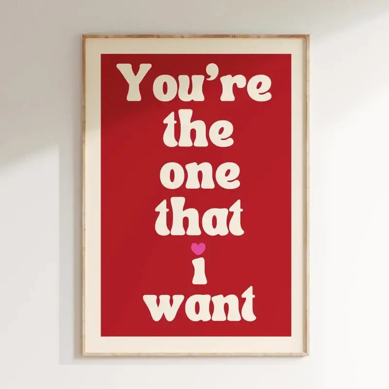 DecorBites™ Pink Music Lyrics Wall Art Canvas