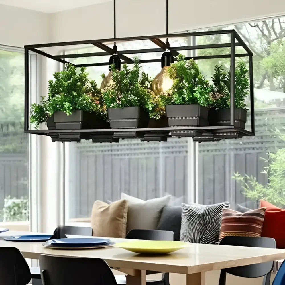 DecorBites™ Planter Light Chandelier
