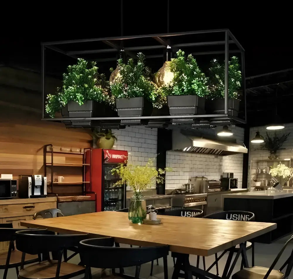 DecorBites™ Planter Light Chandelier
