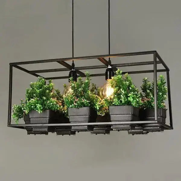 DecorBites™ Planter Light Chandelier