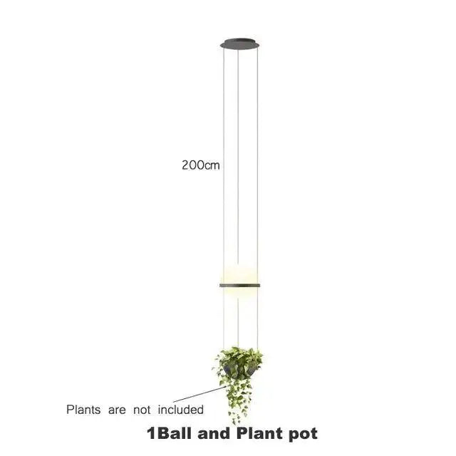 DecorBites™ Planter Light Pendant Chandelier