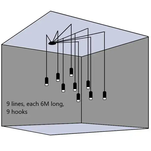 DecorBites™ Plug-In Hanging Lights