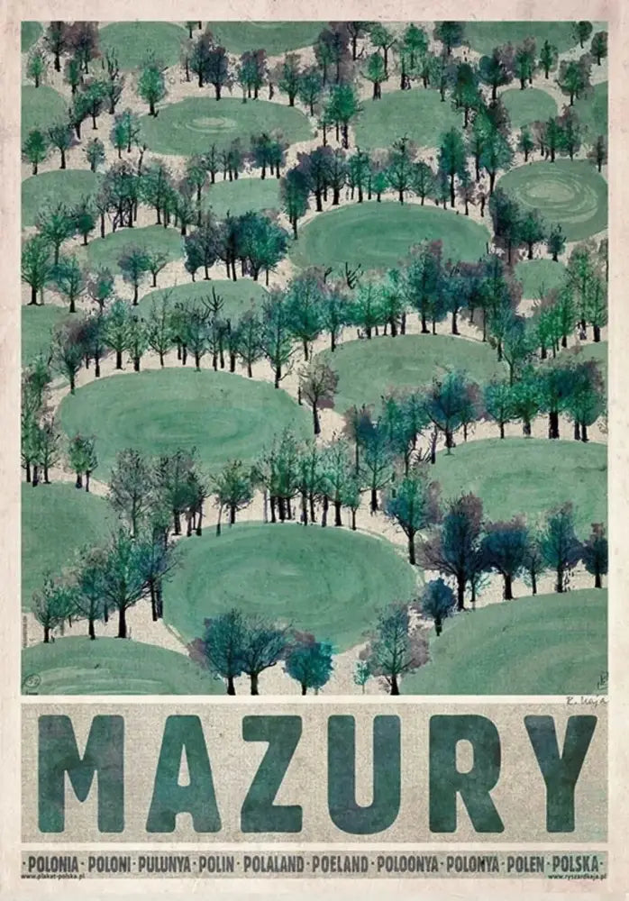 DecorBites™ Poland City Landmarks Canvas Wall Art