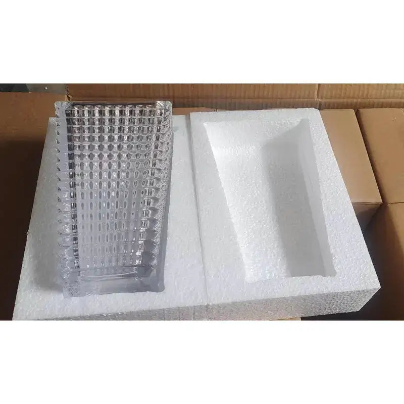 DecorBites™ Premium Crystal Glass Vase for Home Décor