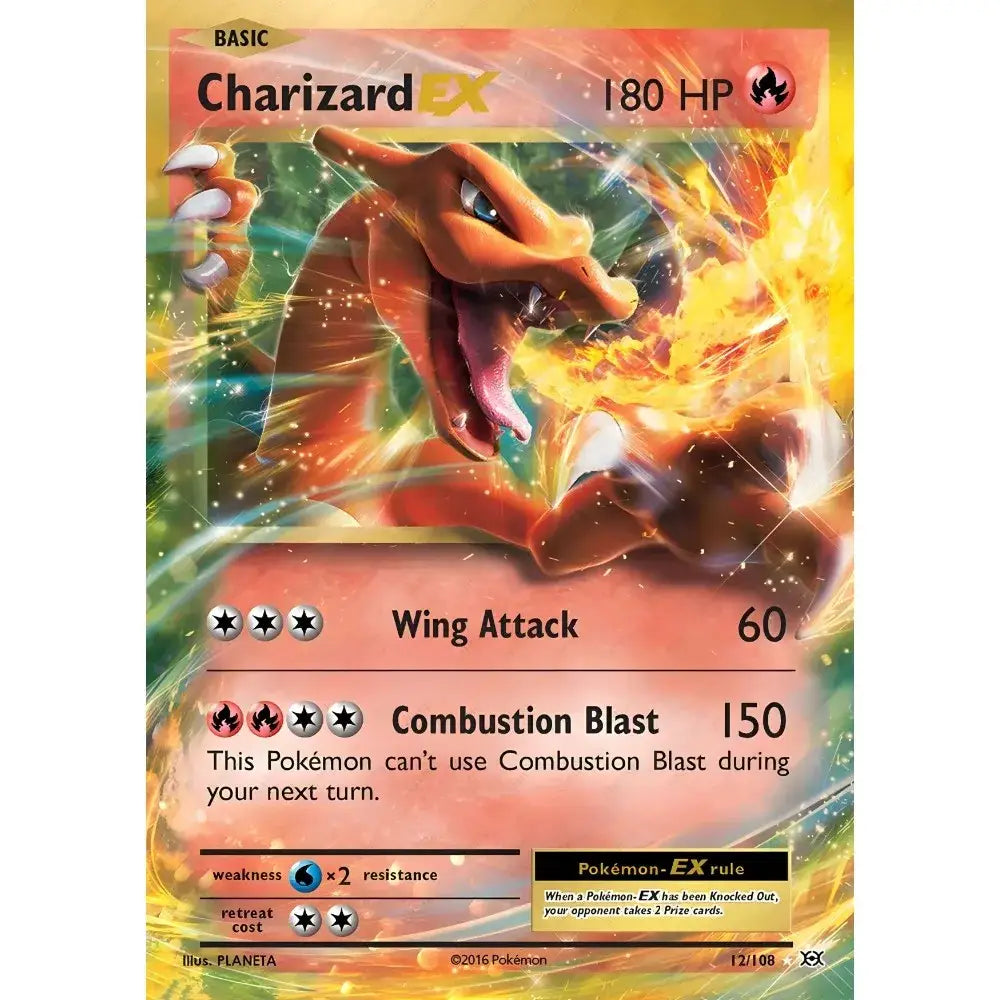 A vibrant orange charizard cartoon card featuring fiery artwork in a rare japanese anime poster decoration art