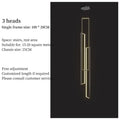 DecorBites™ Rectangular LED Chandelier for Modern Living Spaces