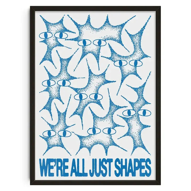 DecorBites™ Retro Abstract Canvas Print Wall Art Home Decor