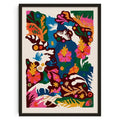 DecorBites™ Retro Abstract Canvas Print Wall Art Home Decor