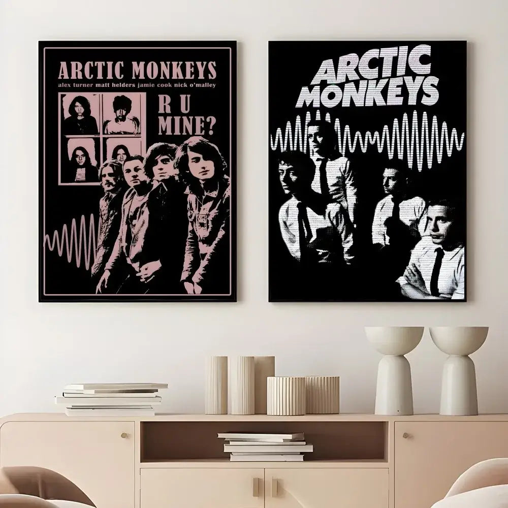 DecorBites™ Retro Arctic Monkeys Singer Poster - Waterproof Wall Art