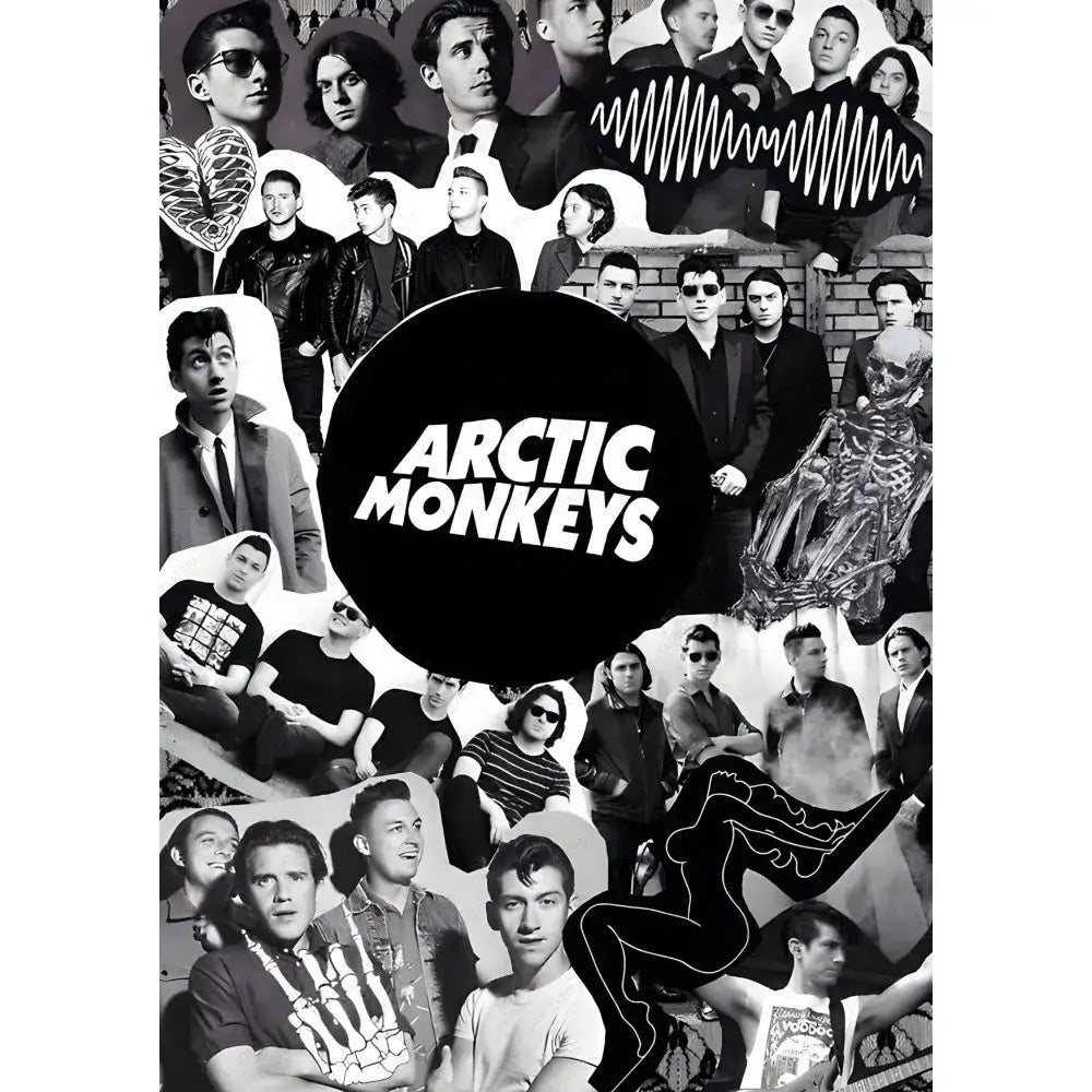 DecorBites™ Retro Arctic Monkeys Singer Poster - Waterproof Wall Art