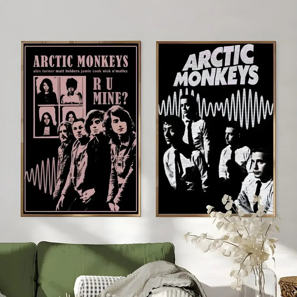 DecorBites™ Retro Arctic Monkeys Singer Poster - Waterproof Wall Art