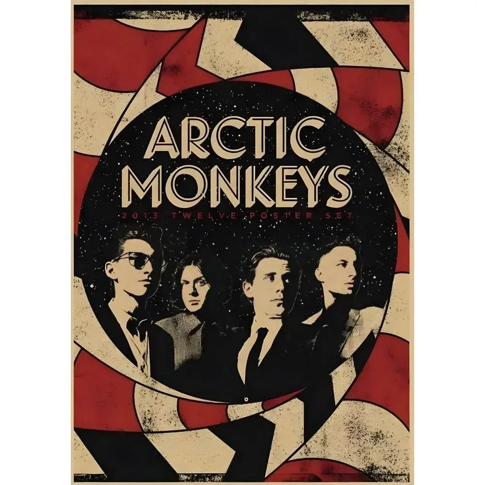 DecorBites™ Retro Arctic Monkeys Singer Poster - Waterproof Wall Art