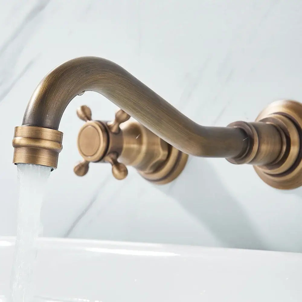 DecorBites™ Retro Color Wall Mounted Bathroom Faucet