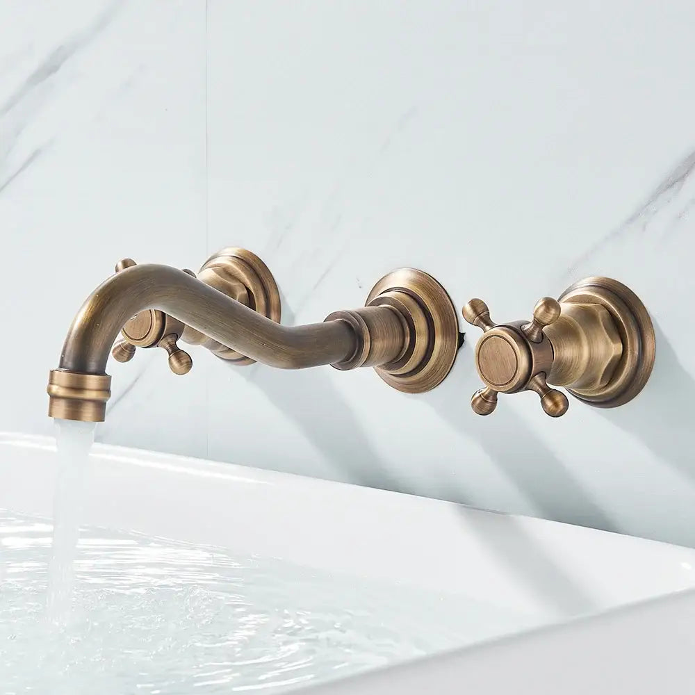 DecorBites™ Retro Color Wall Mounted Bathroom Faucet