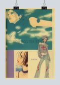 DecorBites™ Retro Japan Anime NANA Poster Set