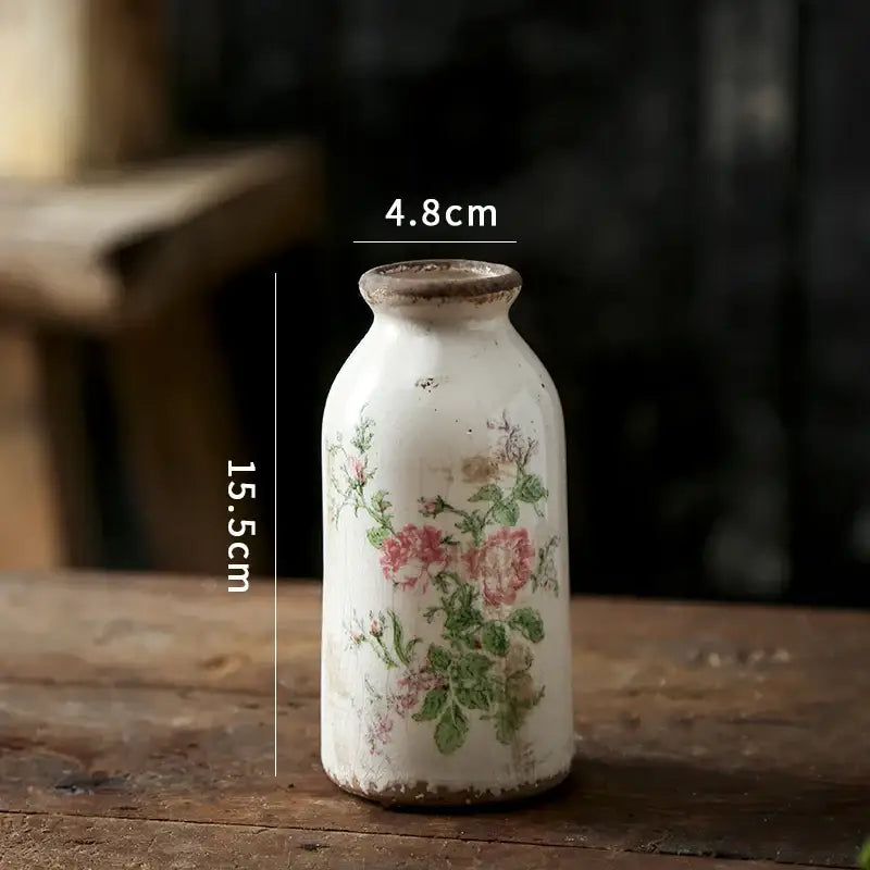 DecorBites™ Retro Nordic Ceramic Vases for Home Decor