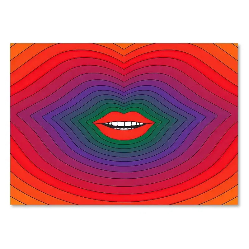 DecorBites™ Retro Rainbow Boho Art Prints - Wall Decor