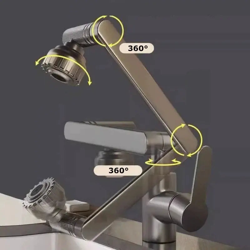 DecorBites™ Rotating Dual-mode Faucet for Kitchen and Bathroom