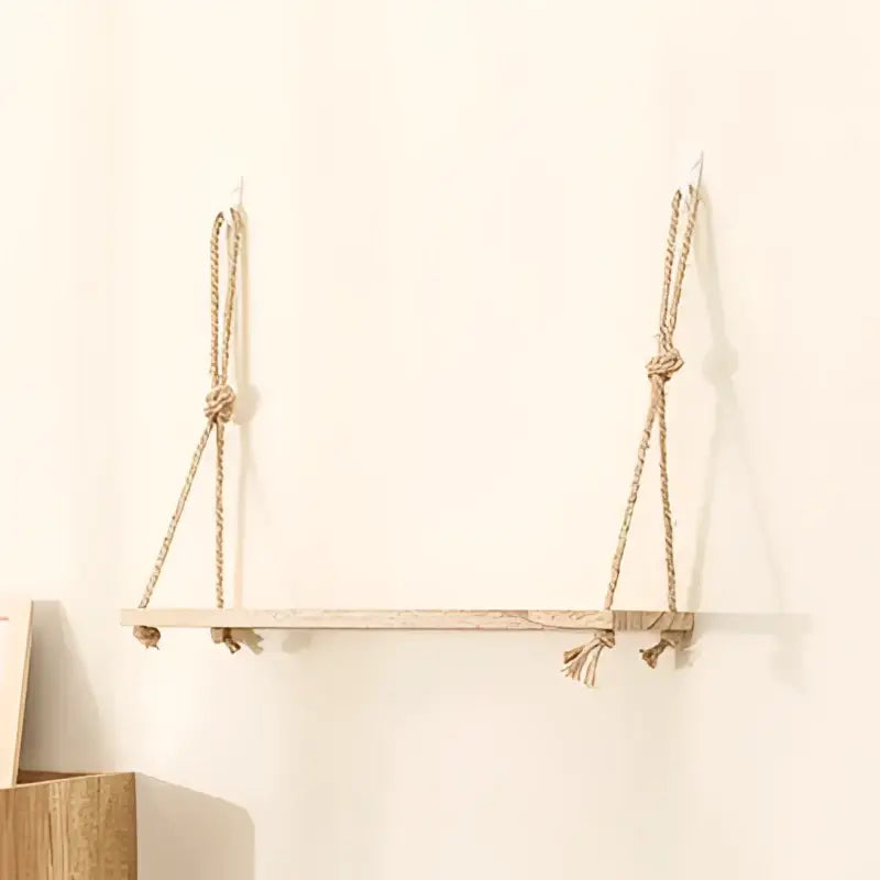 DecorBites™ Rustic Wood Floating Wall Shelves - Set of 3